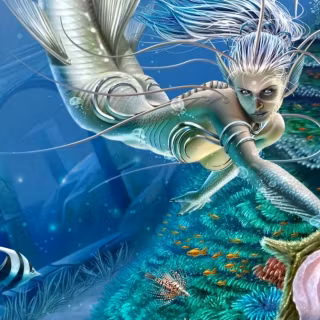 Mermaid desktop wallpaper