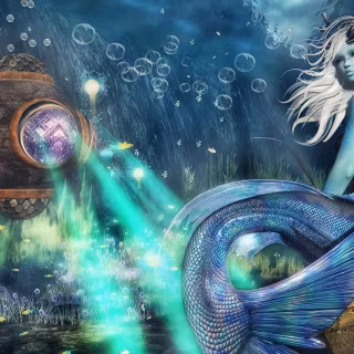 Mermaid desktop wallpaper