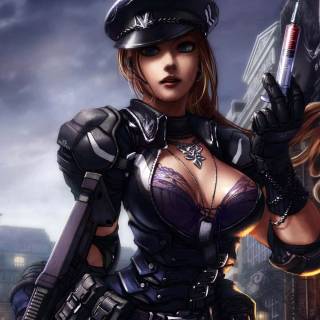 Gamer girl desktop wallpaper