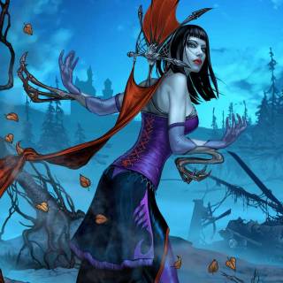 Gamer girl desktop wallpaper