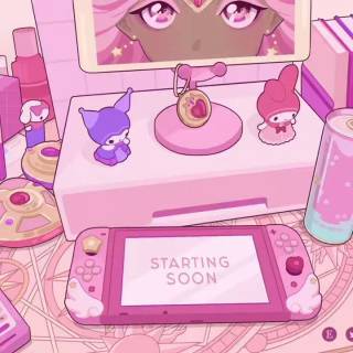 Gamer girl desktop wallpaper