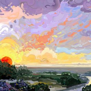 Desktop illustration wallpaper