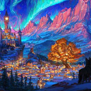 Desktop illustration wallpaper