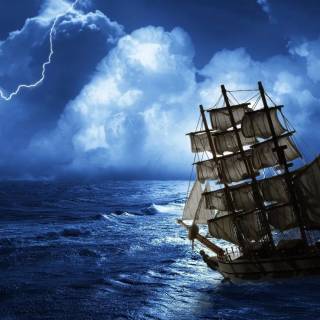 Desktop ship wallpaper