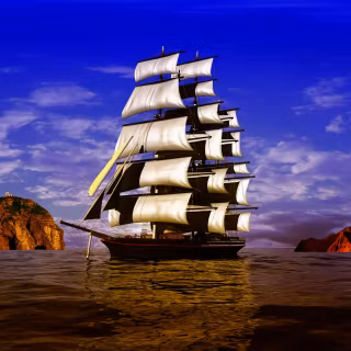 Desktop ship wallpaper