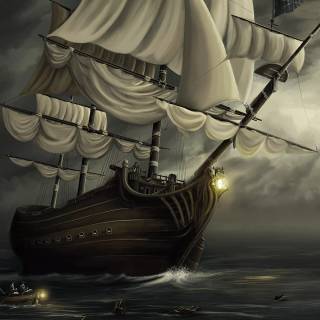 Desktop ship wallpaper