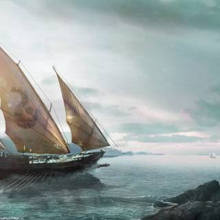 Desktop ship wallpaper