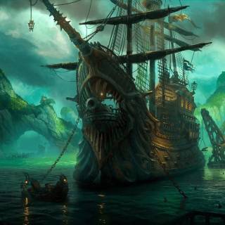 Desktop ship wallpaper