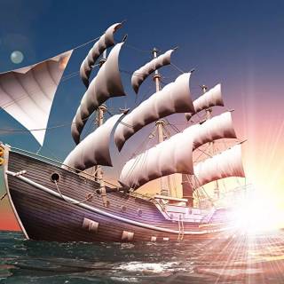 Desktop ship wallpaper