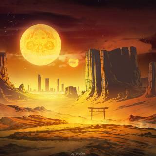 Desert desktop wallpaper