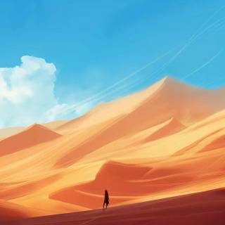 Desert desktop wallpaper