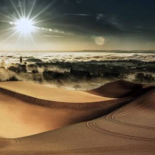 Desert desktop wallpaper