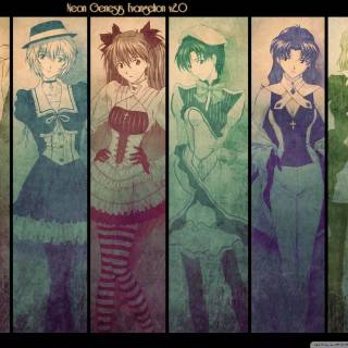 Neon Genesis Evangelion desktop wallpaper