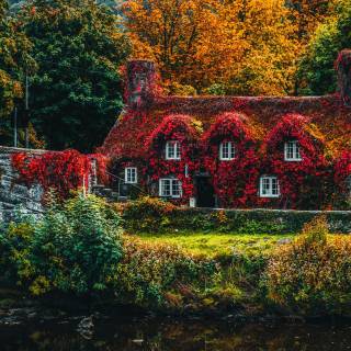 Cottage desktop wallpaper