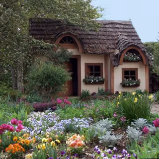 Cottage desktop wallpaper