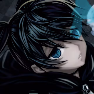 Anime black desktop wallpaper