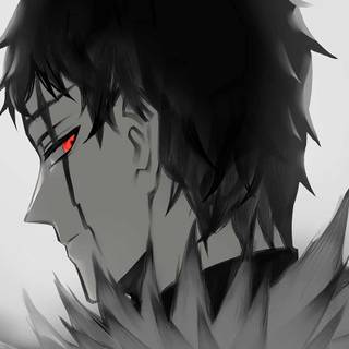 Anime black desktop wallpaper