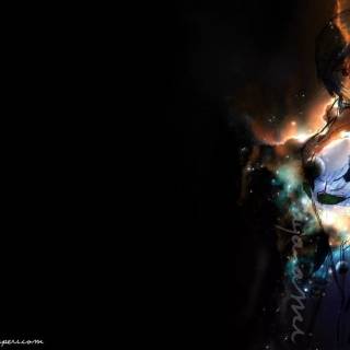 Anime black desktop wallpaper