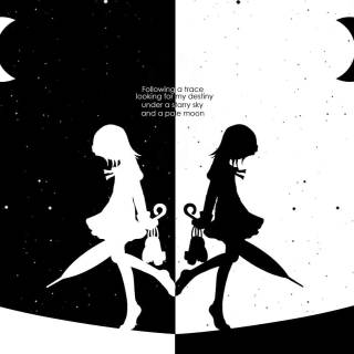 Anime black desktop wallpaper