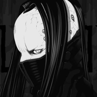 Anime black desktop wallpaper