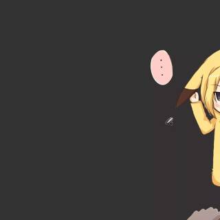 Anime black desktop wallpaper