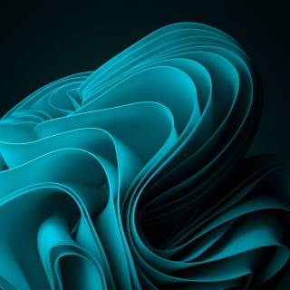 Cyan desktop wallpaper