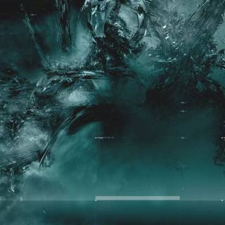 Cyan desktop wallpaper