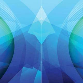 Cyan desktop wallpaper