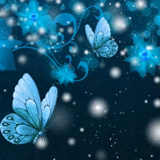 Cyan desktop wallpaper