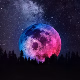 Mobile moon wallpaper