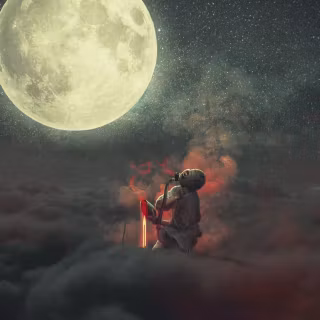 Mobile moon wallpaper