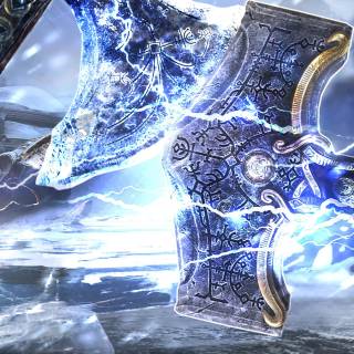 God of War Ragnarok mobile wallpaper
