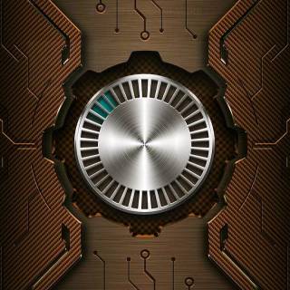 Techno mobile wallpaper