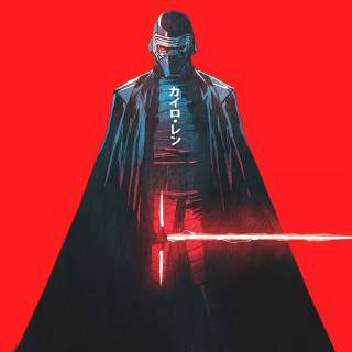 Rey vs Kylo Ren laptop wallpaper