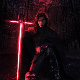 Kylo Ren mobile wallpaper