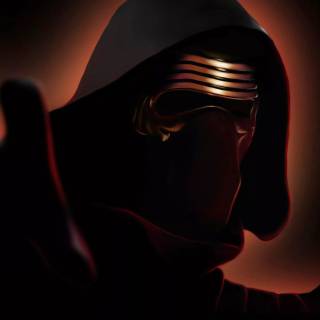 Kylo Ren AI wallpaper