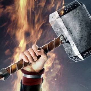 Thor hammer mobile wallpaper