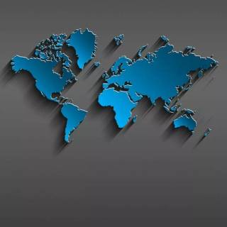 World map mobile wallpaper