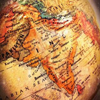 World map mobile wallpaper