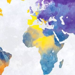 World map mobile wallpaper