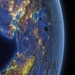 World map mobile wallpaper