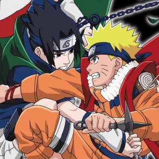 Naruto and Sasuke mobile wallpaper