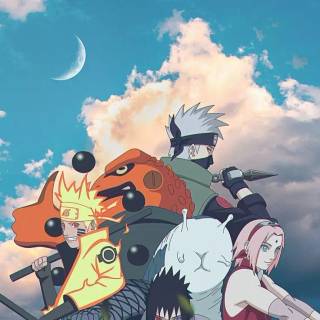 Naruto and Sasuke mobile wallpaper