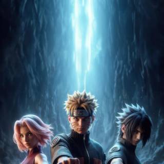 Naruto and Sasuke mobile wallpaper