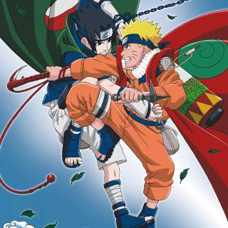 Naruto and Sasuke mobile wallpaper