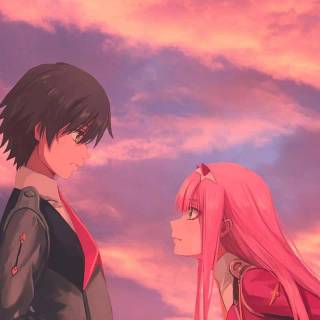 Darling in the Franxx mobile wallpaper