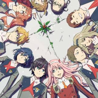 Darling in the Franxx mobile wallpaper