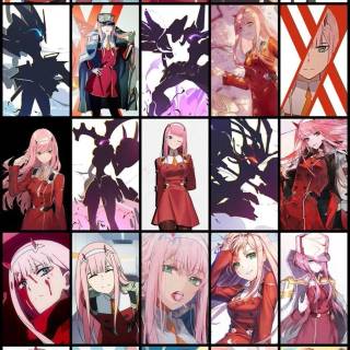 Darling in the Franxx mobile wallpaper