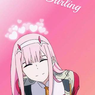 Darling in the Franxx mobile wallpaper