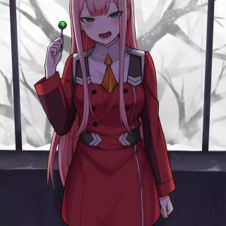 Darling in the Franxx mobile wallpaper